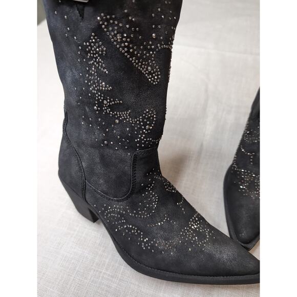 Roper Women's Crystal Bird Size 9.5 Pull On Boot - Picture 3 of 16